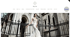 Desktop Screenshot of belleviebridalcouture.com